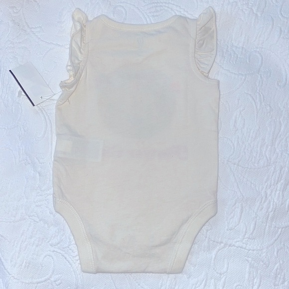 GAP Kids “Flower Child” Onesie AND Non-Skid Socks - Picture 4 of 9